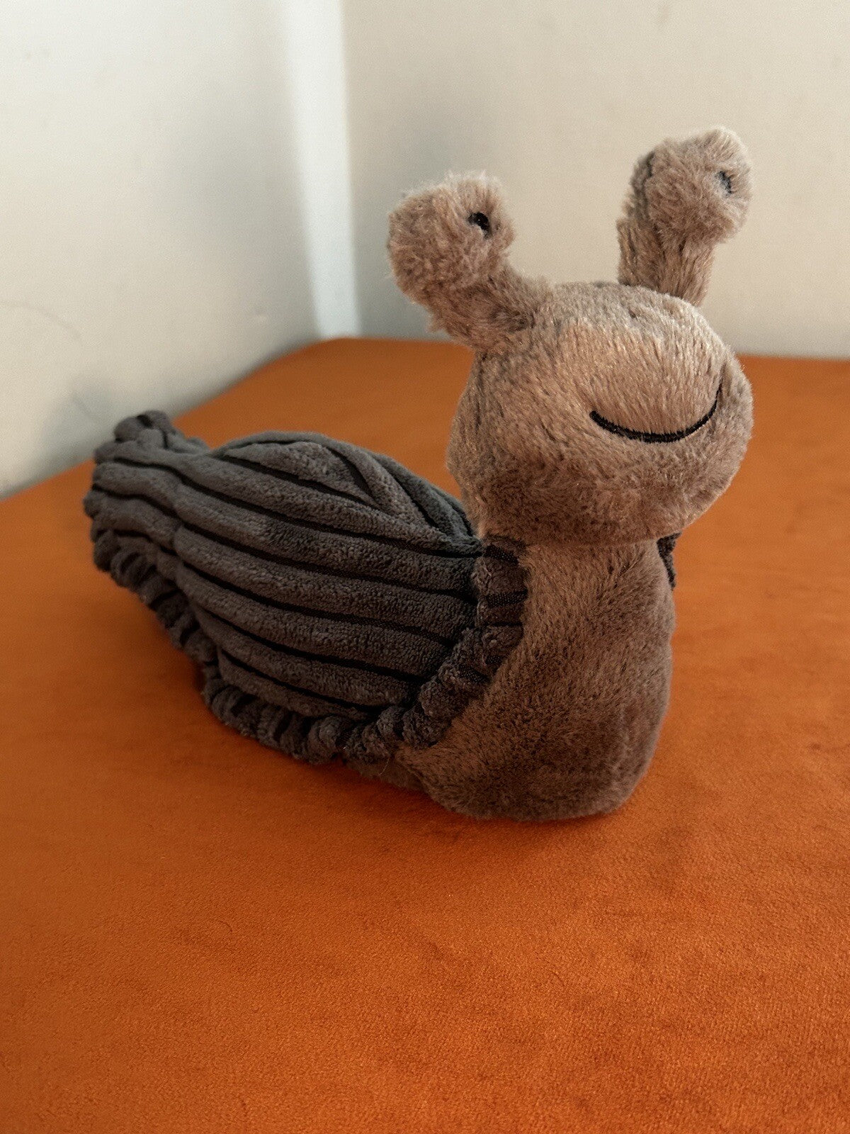 Peluche giocattolo morbido lumaca Jellycat Stanley Slug ritirato raro HTF-