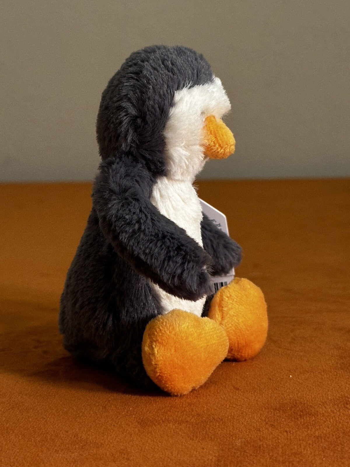 NUOVO Jellycat Baby Bashful Penguin nuovo con etichette raro ritirato piccolo pinguini 5" giocattolo morbido-