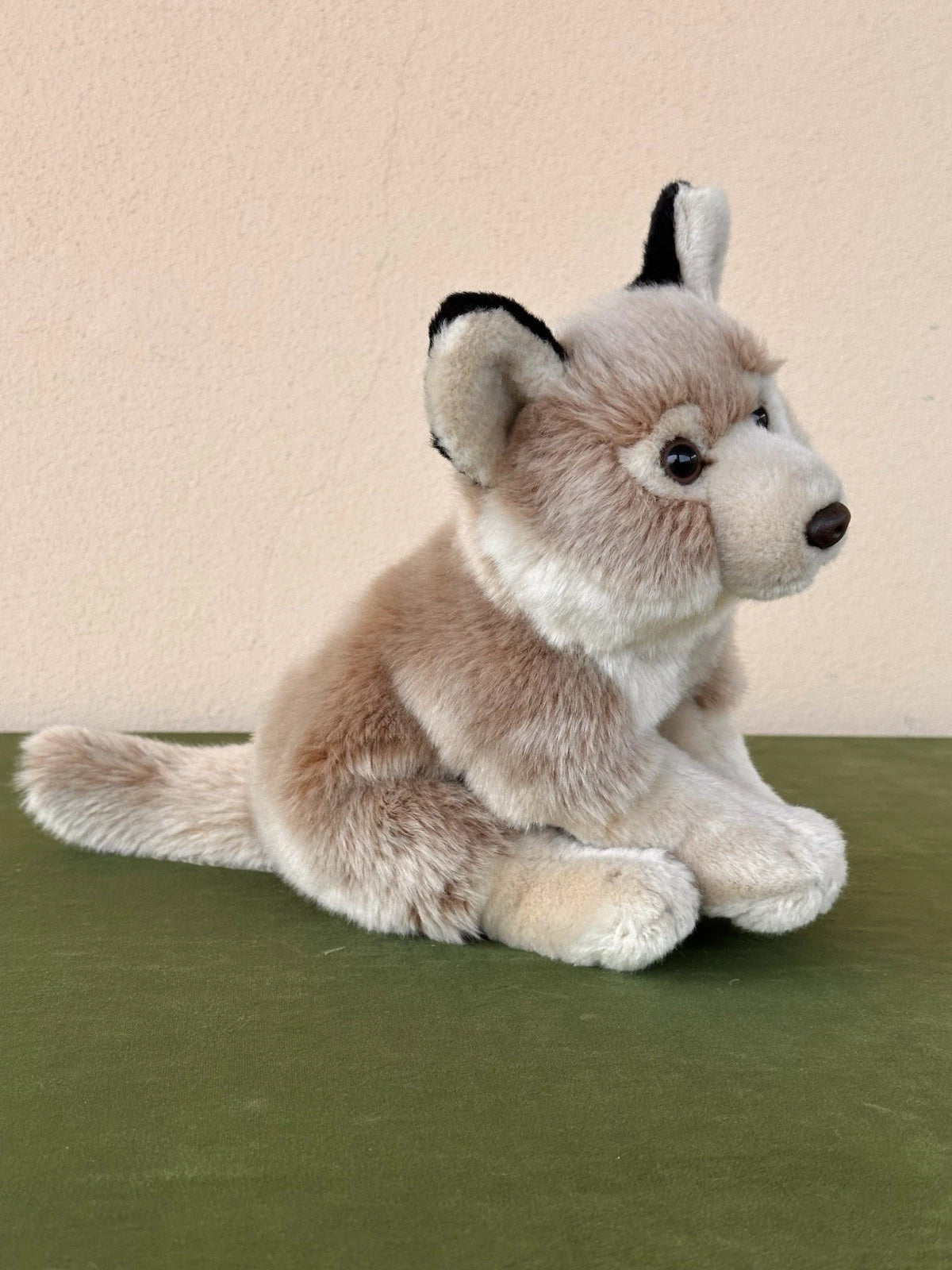 Peluche Anna Club WWF lupo giocattolo morbido ritirato realistico raro peluche da collezione