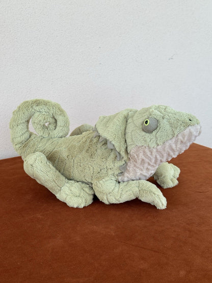 Jellycat Logan Lizard NWOT Green Reptile Soft Toy Retired Rare Collectible Plush