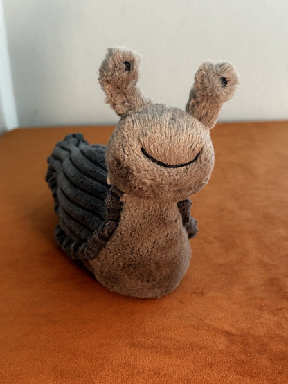 Peluche giocattolo morbido lumaca Jellycat Stanley Slug ritirato raro HTF-