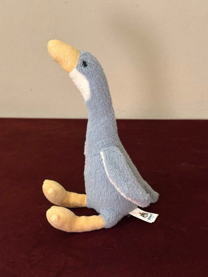 Peluche Jellycat Small Daisy Runner Duck blu chiaro oca media raro uccellino in pensione-