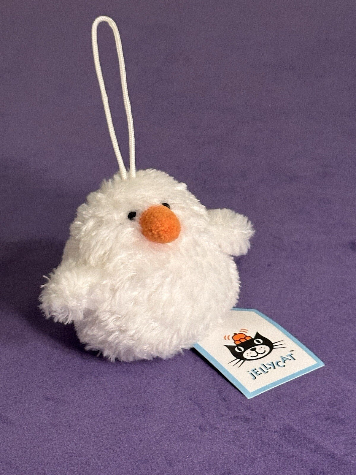 NUOVO pacchetto di 3 pulcini Jellycat Chickadee nuovi con etichette bianco, crema, giallo uccellini rari-