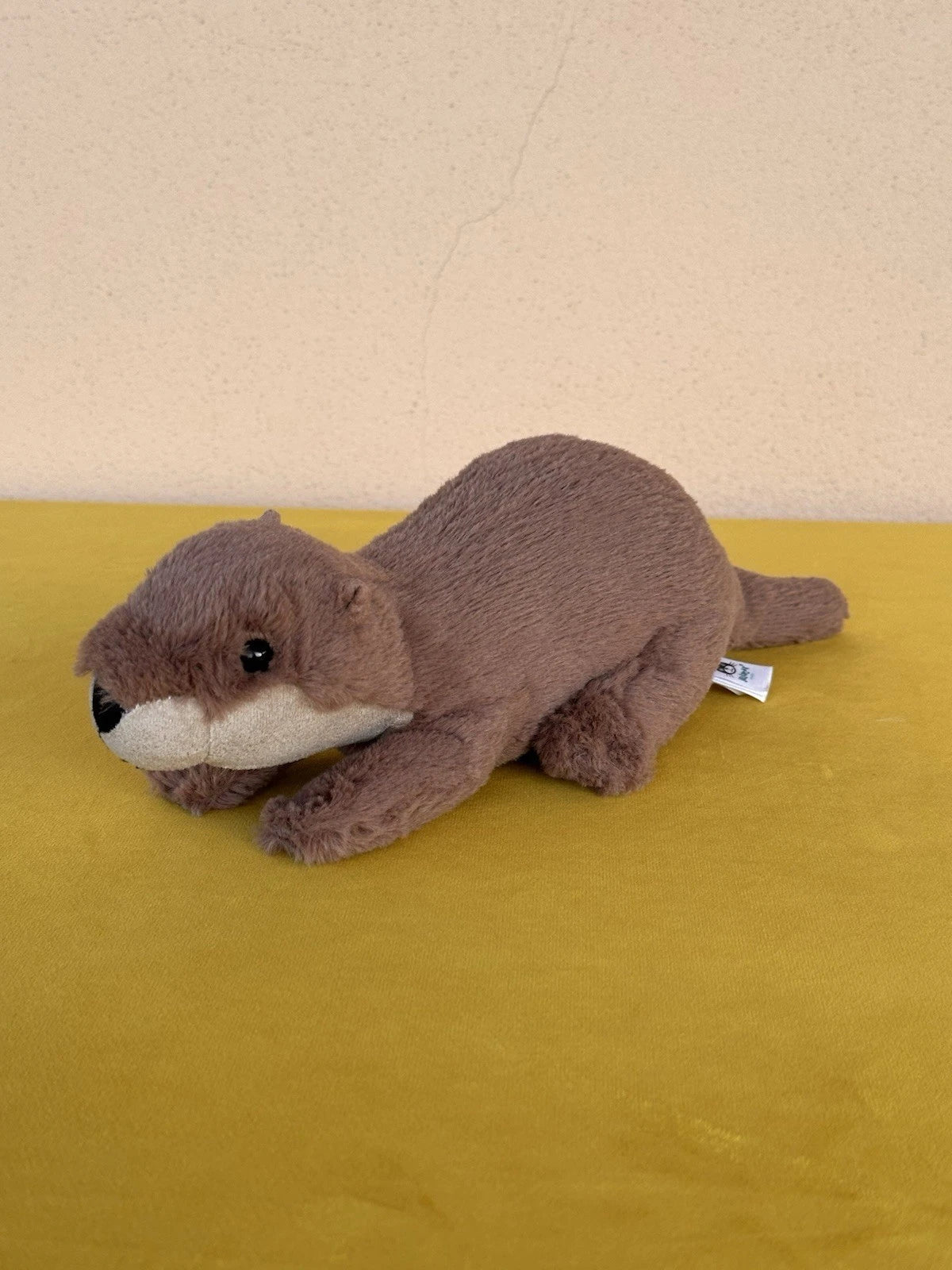 Jellycat Lollybob Otter Rare Retired Brown Extra Soft Toy cm.33 Plush