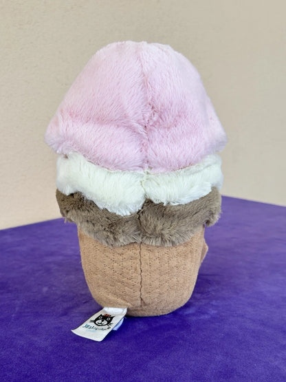 Jellycat Gelato Napoletano Divertente Misura Media 30cm Raro Giocattolo Morbido Ritirato