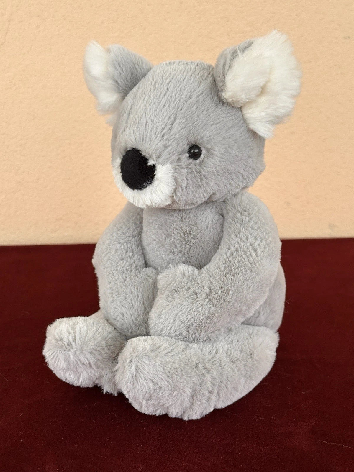 Jellycat Small Benji Koala BNWOT Snugglet Soft Teddy Bear Grey Plush Rare Retired cm30