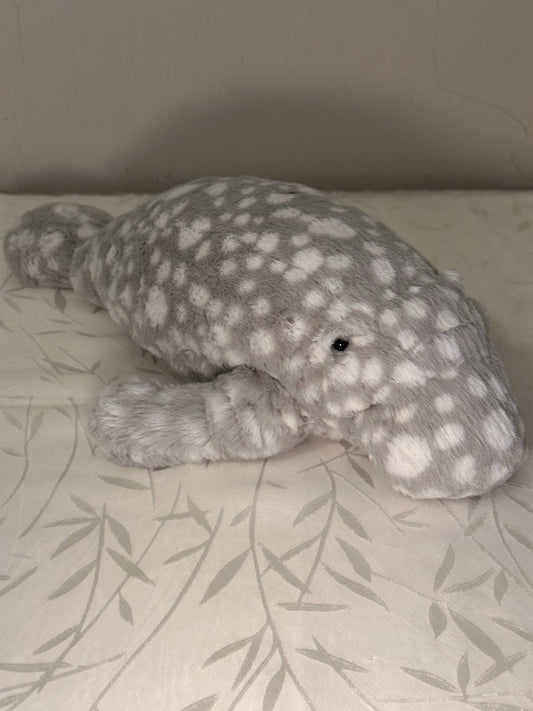 Peluche raro Jellycat Little Billow lamantino extra morbido mammifero marino cm35 calamari-