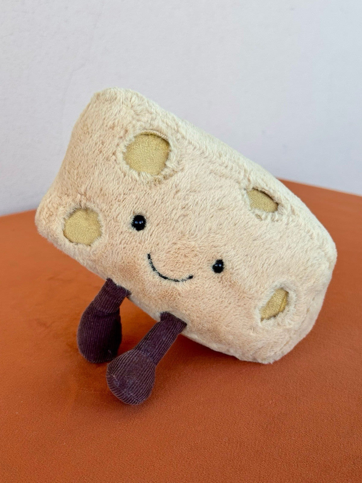 Jellycat Amuseable Swiss Cheese BNWOT Rare & Retired Plush Food Soft Toy
