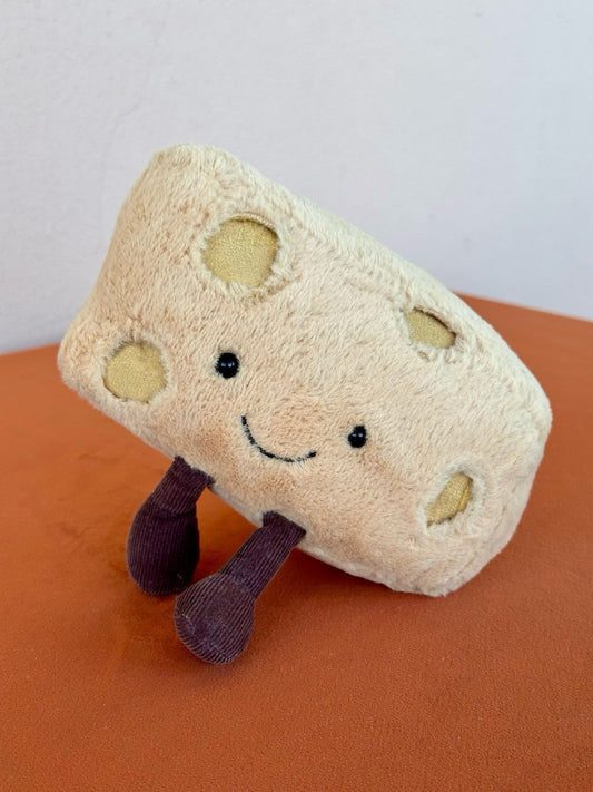 Jellycat Amuseable Swiss Cheese BNWOT Rare & Retired Plush Food Soft Toy