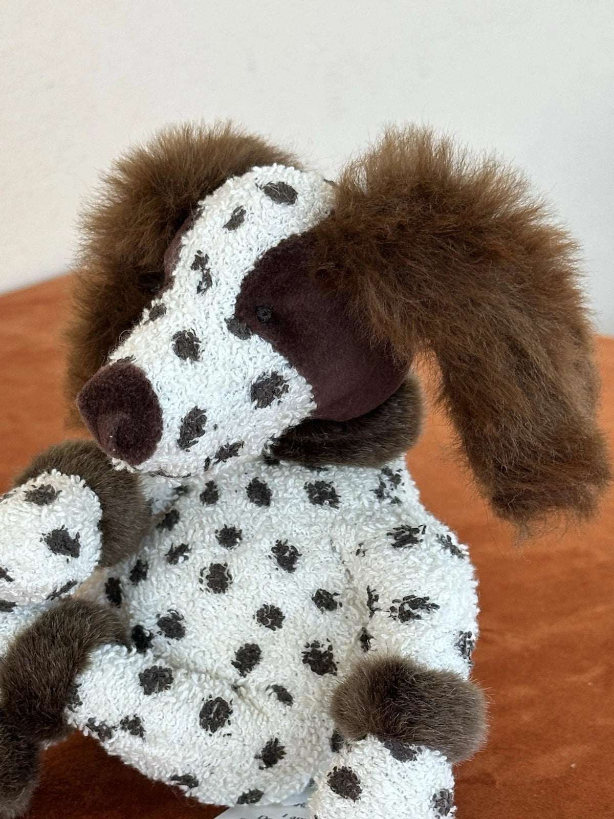 NUOVO Jellycat Riff Ruff Dog Nuovo con etichette Raro Vintage Springer Spaniel Morbido Giocattolo Ritirato