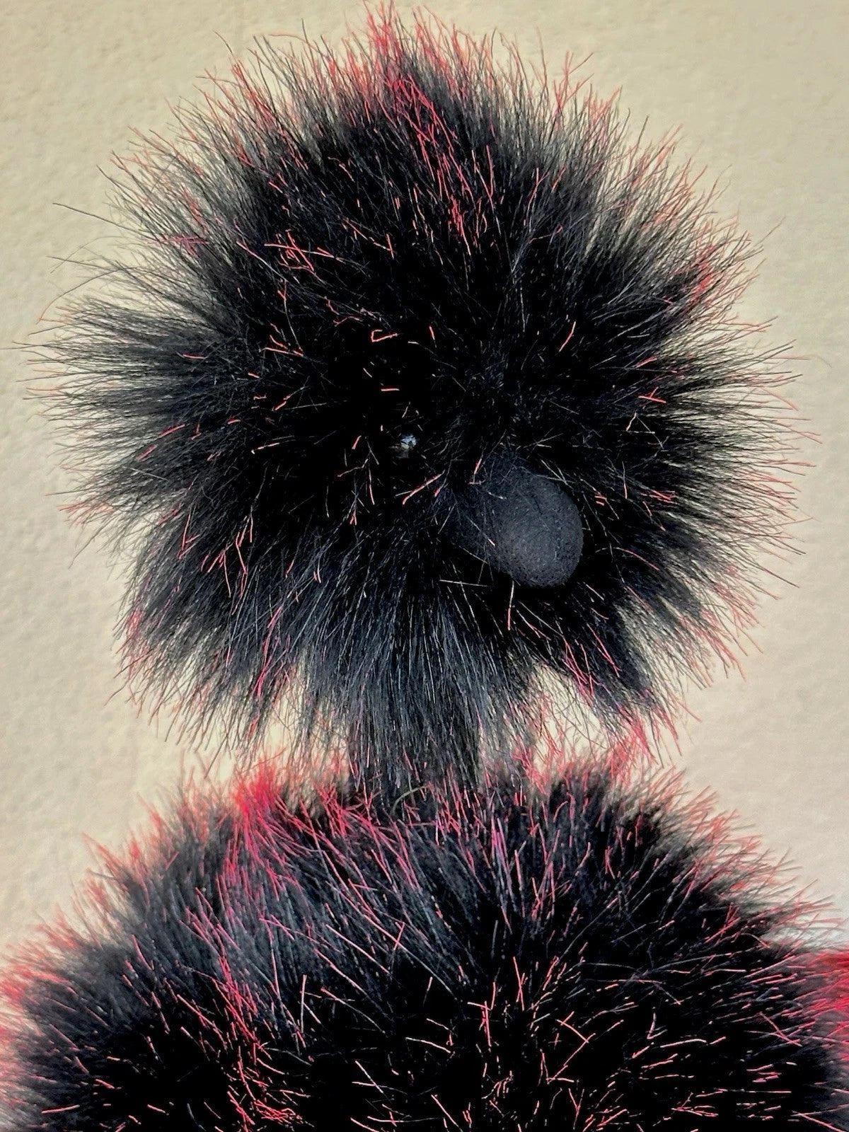 Peluche Jellycat Liquirice Pompon nuovo senza etichette giocattolo morbido 13" raro soffici struzzo uccellino