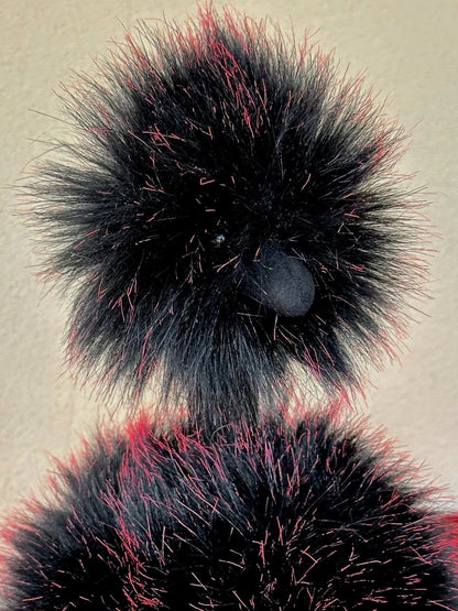 Peluche Jellycat Liquirice Pompon nuovo senza etichette giocattolo morbido 13" raro soffici struzzo uccellino