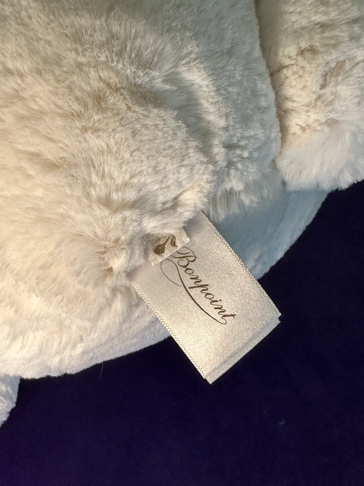 Bonpoint x Jellycat GRANDE coniglietto bianco crema nuovo senza etichette da collezione raro coniglio ritirato-