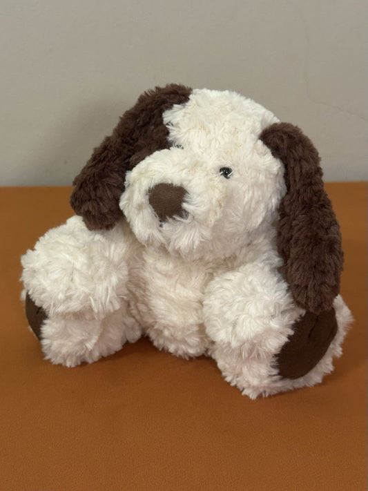 NUOVO Jellycat Piccolo Rollo Mutt Nuovo con etichette Cucciolo Cane Giocattolo Morbido Peluche Ritirato Vintage-