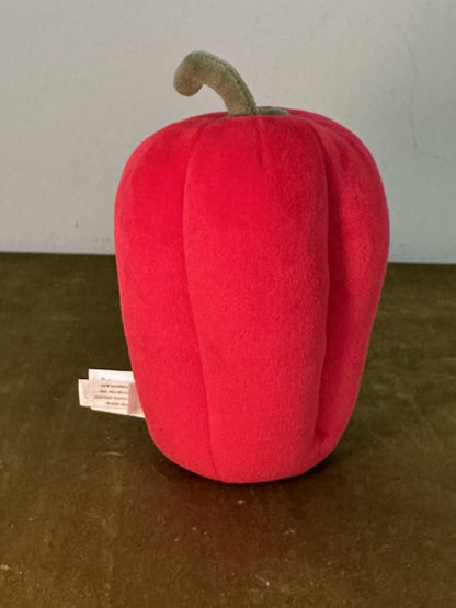 Peluche Jellycat Vivacious Red Pepper nuovo senza etichette pepe campana verdura morbido vegetale-