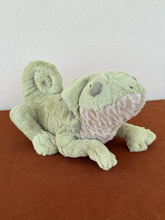 Jellycat Logan Lizard NWOT Green Reptile Soft Toy Retired Rare Collectible Plush