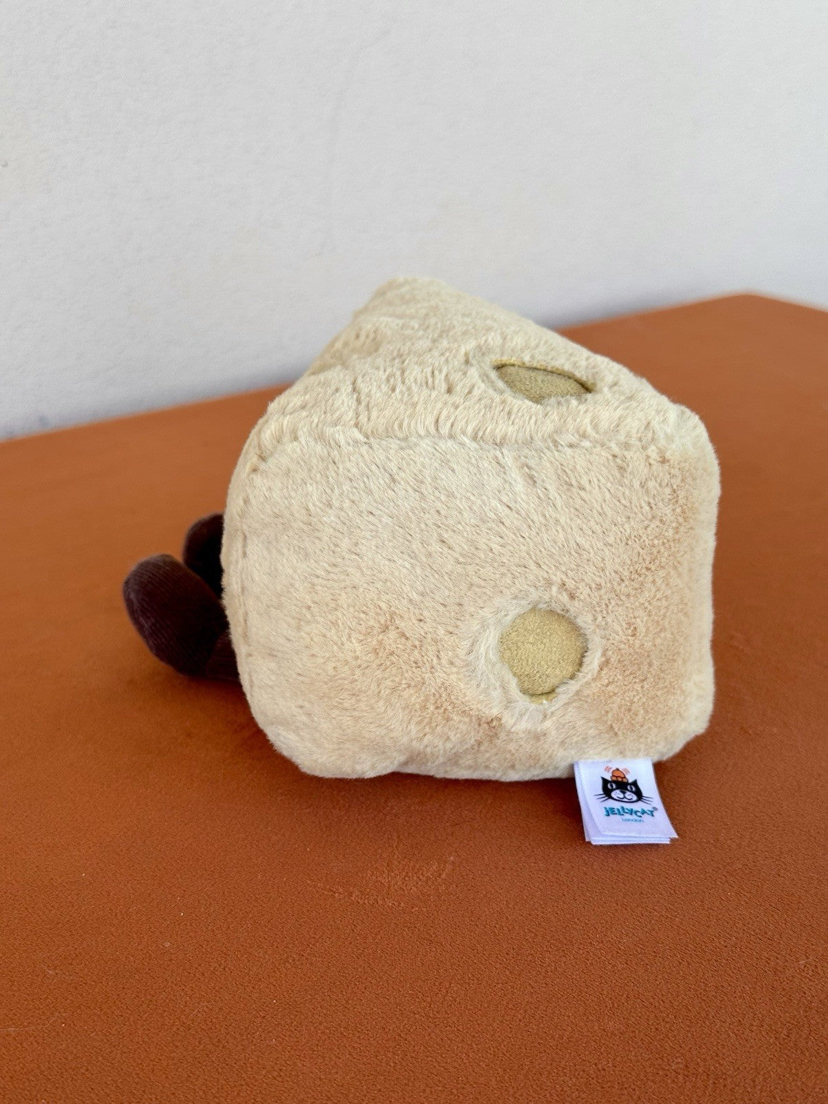 Jellycat Amuseable Swiss Cheese BNWOT Rare & Retired Plush Food Soft Toy