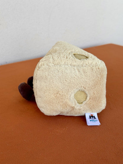 Jellycat Amuseable Swiss Cheese BNWOT Rare & Retired Plush Food Soft Toy