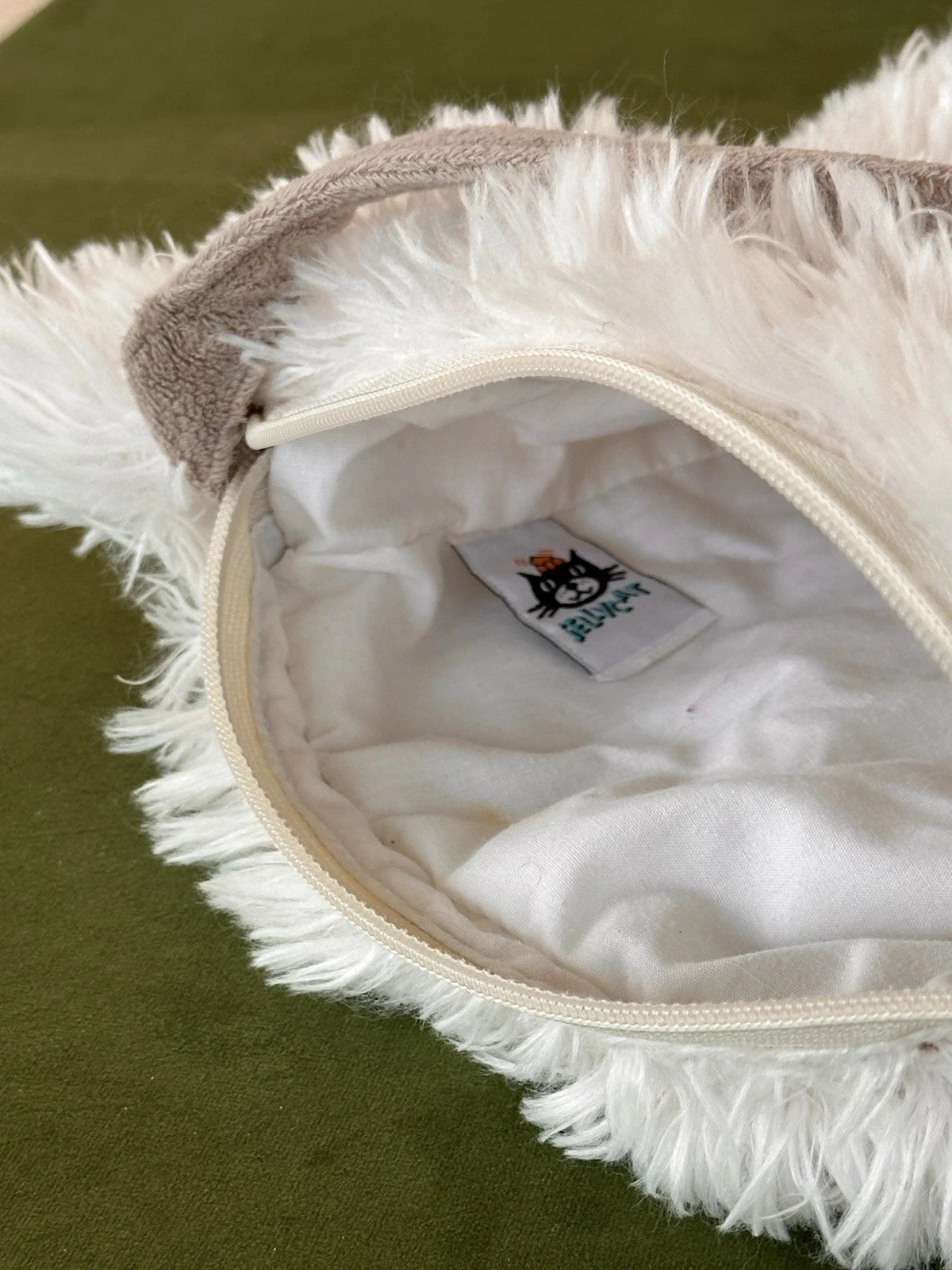 Borsa Jellycat Tartufi Pecora Rara Pensionata Morbida Panna Capra Borsetta Peluche cm.37