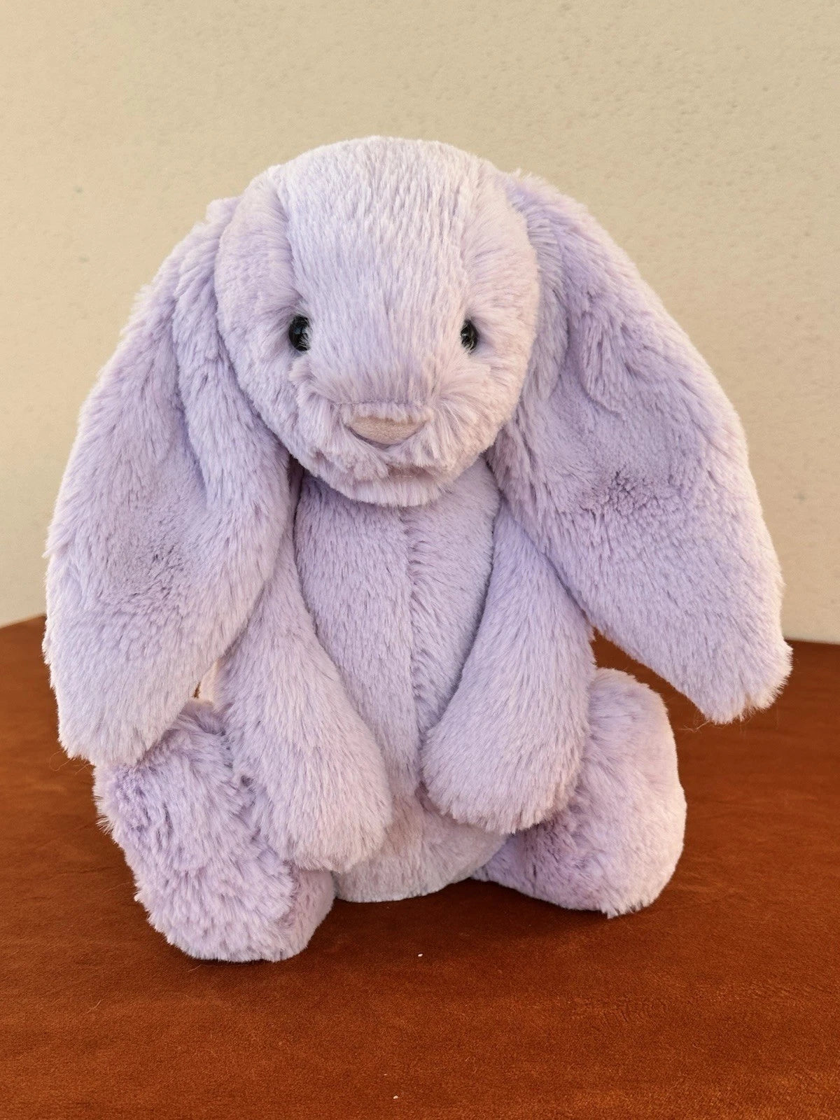 NUOVO Jellycat Medium Bashful Lilac Bunny nuovo con etichette ritirato raro coniglio lavanda peluche