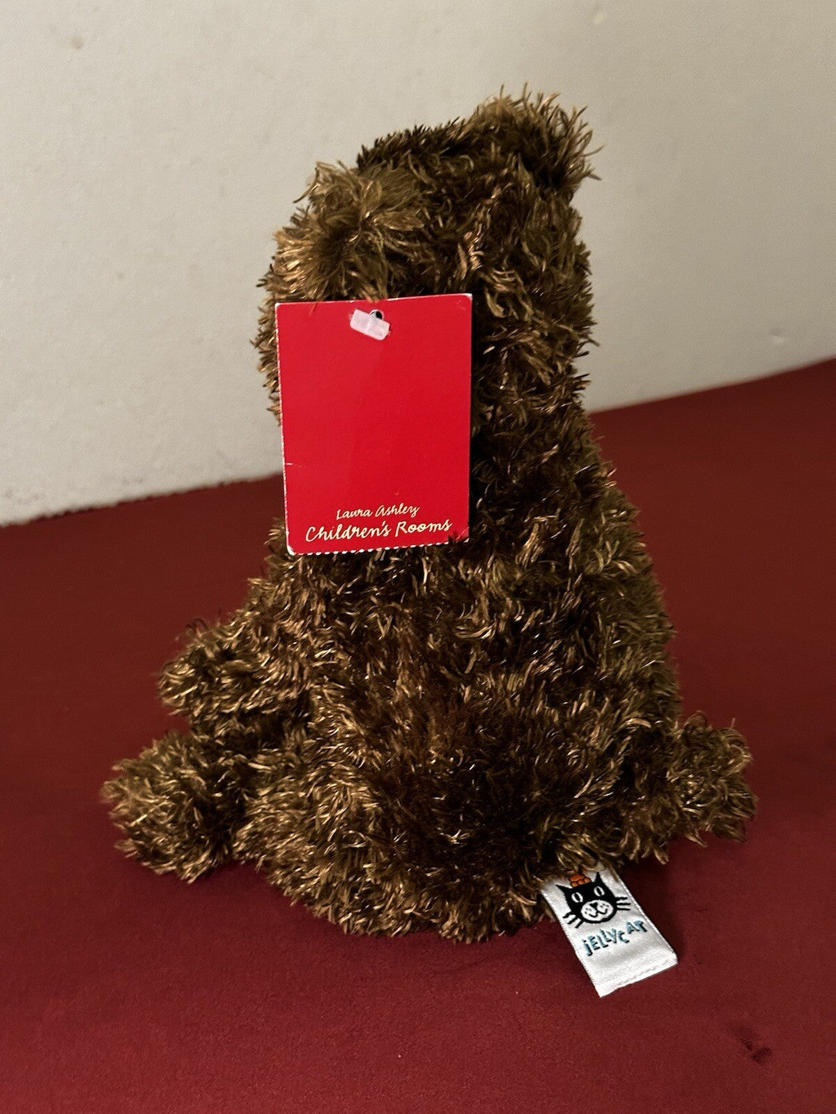 NUOVO Jellycat Piccolo Bunglie Orso Marrone Scuro Nuovo con etichette Ritirato Camerette Bambini-