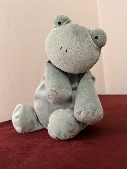 Peluche Jellycat Dozydou Frog raro peluche rane velluto verde in pensione HTF-
