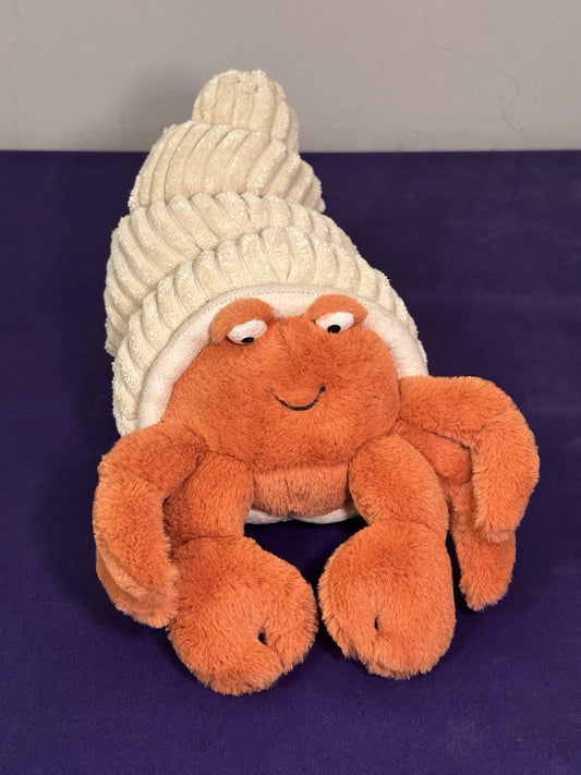 Peluche Jellycat Herman Eremita Granchio Giocattolo Morbido Ritirato Raro cm.30 Vita Marina