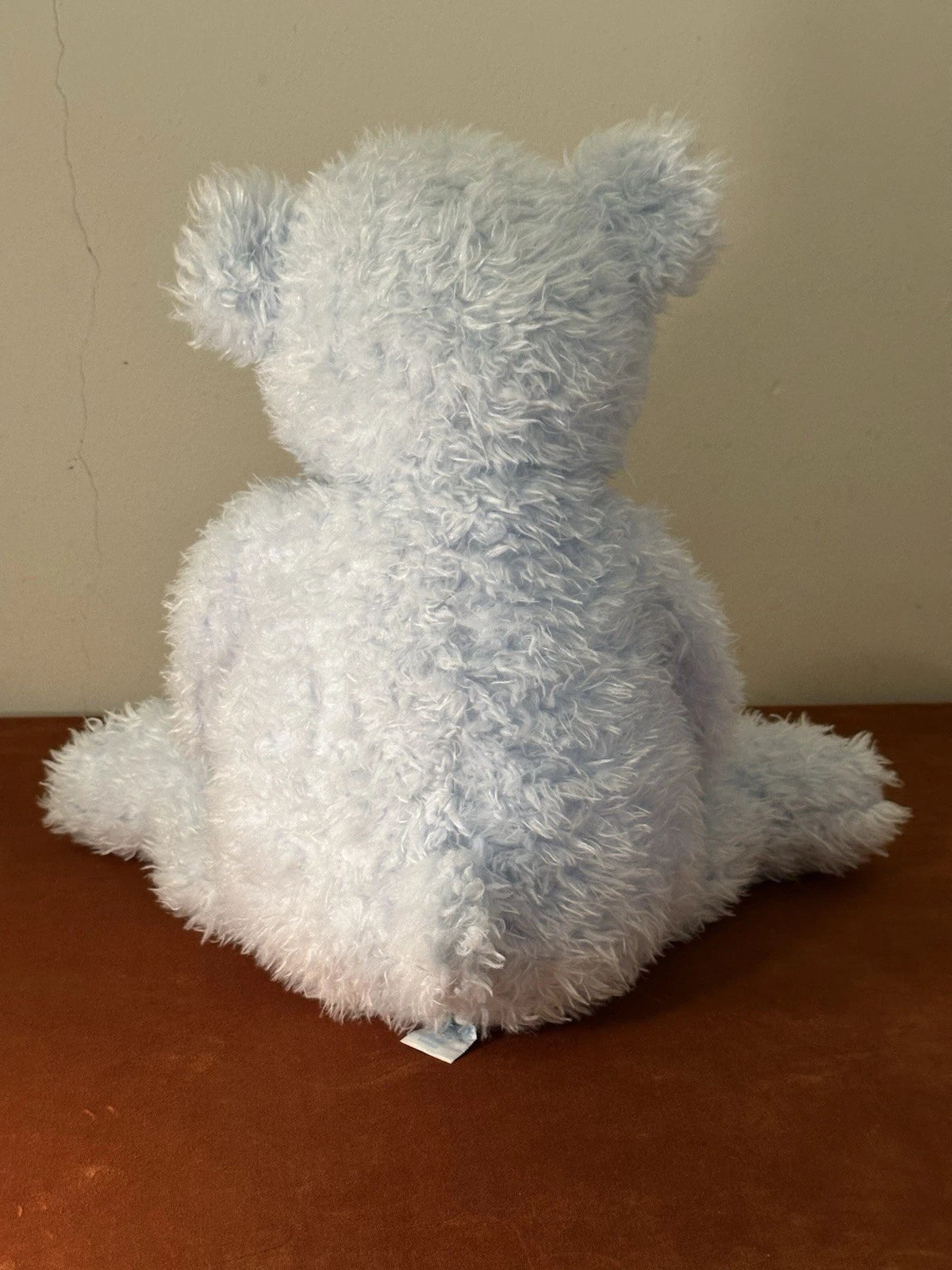 Orsacchiotto Jellycat Large Whisper Bear nuovo senza etichette raro HTF azzurro chiaro giocattolo morbido