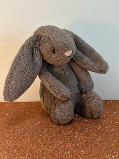 Peluche coniglietto tartufo Jellycat piccolo timido ritirato raro coniglio marrone freddo-
