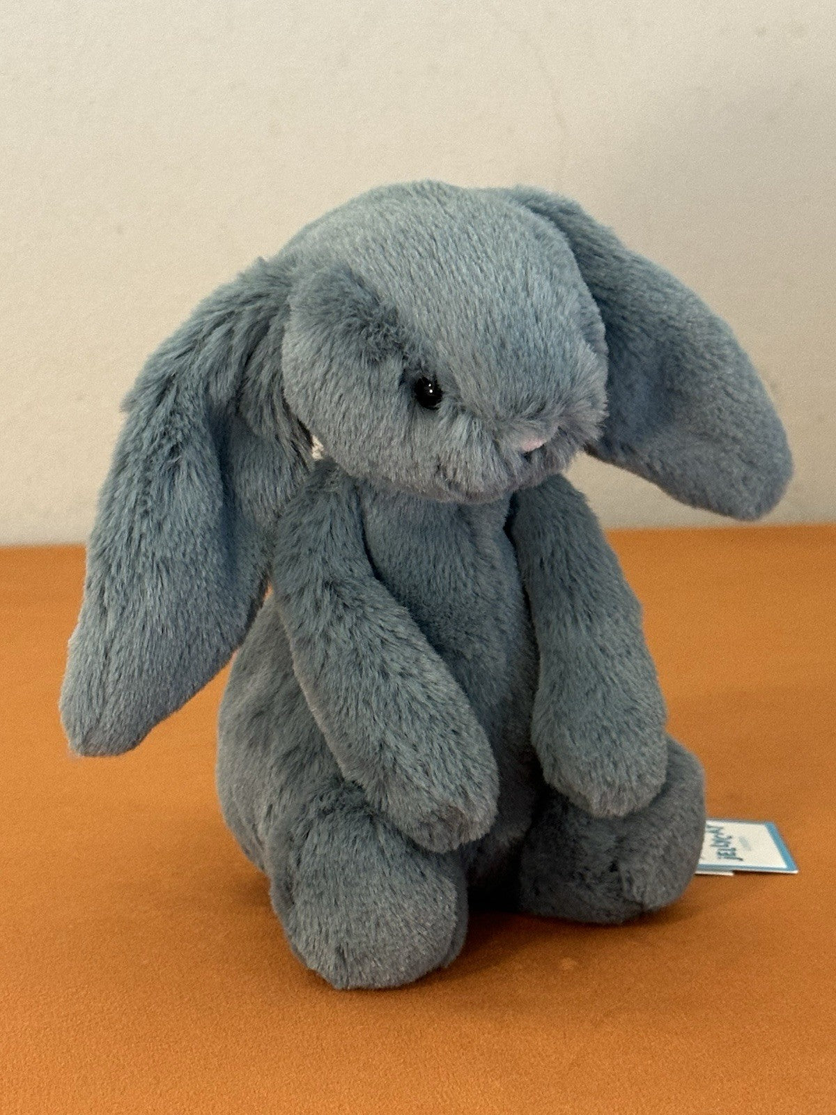 NUOVO Jellycat Small Bashful Forest Bunny nuovo con etichette verde ritirato raro coniglio peluche cm18-