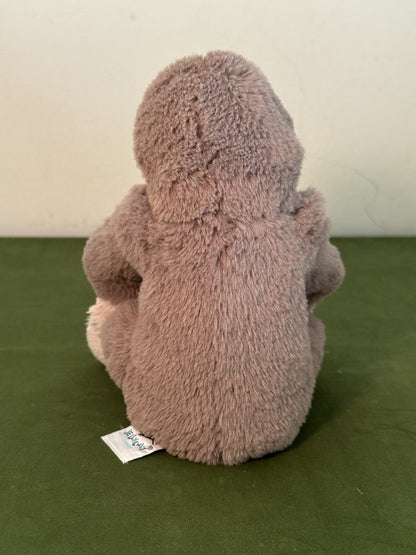 Jellycat Small Gregory Gorilla Scimmia Super Morbida Giocattolo Raro Peluche Ritirato cm.19-