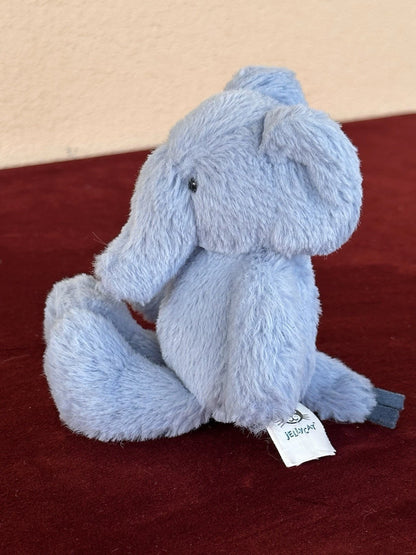 Jellycat Tiny Baby Piper Elephant BNWOT Blue Elly Mini Plush 5.5” Gap Exclusive