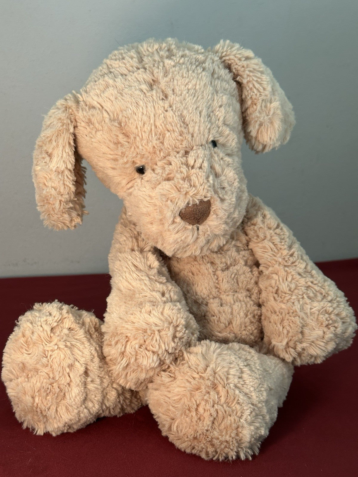 Jellycat Medium Mumble Puppy Iggle Dog Raro Squiggle Pup Ritirato 15" Giocattolo Morbido-
