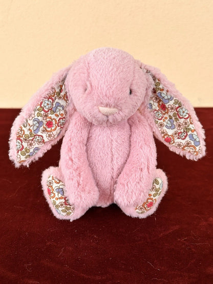 Jellycat OG Small Bashful Tulip Blossom Bunny Retired Pink Rabbit Soft Plush