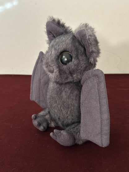 Pipistrello notturno Jellycat grigio antracite pipistrello notturno 19 cm altezza 22 cm larghezza occhi grandi-