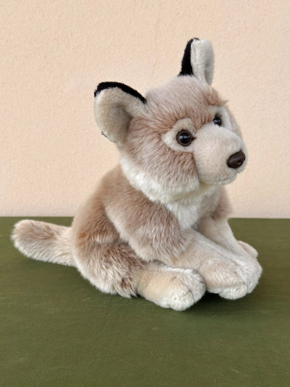 Peluche Anna Club WWF lupo giocattolo morbido ritirato realistico raro peluche da collezione