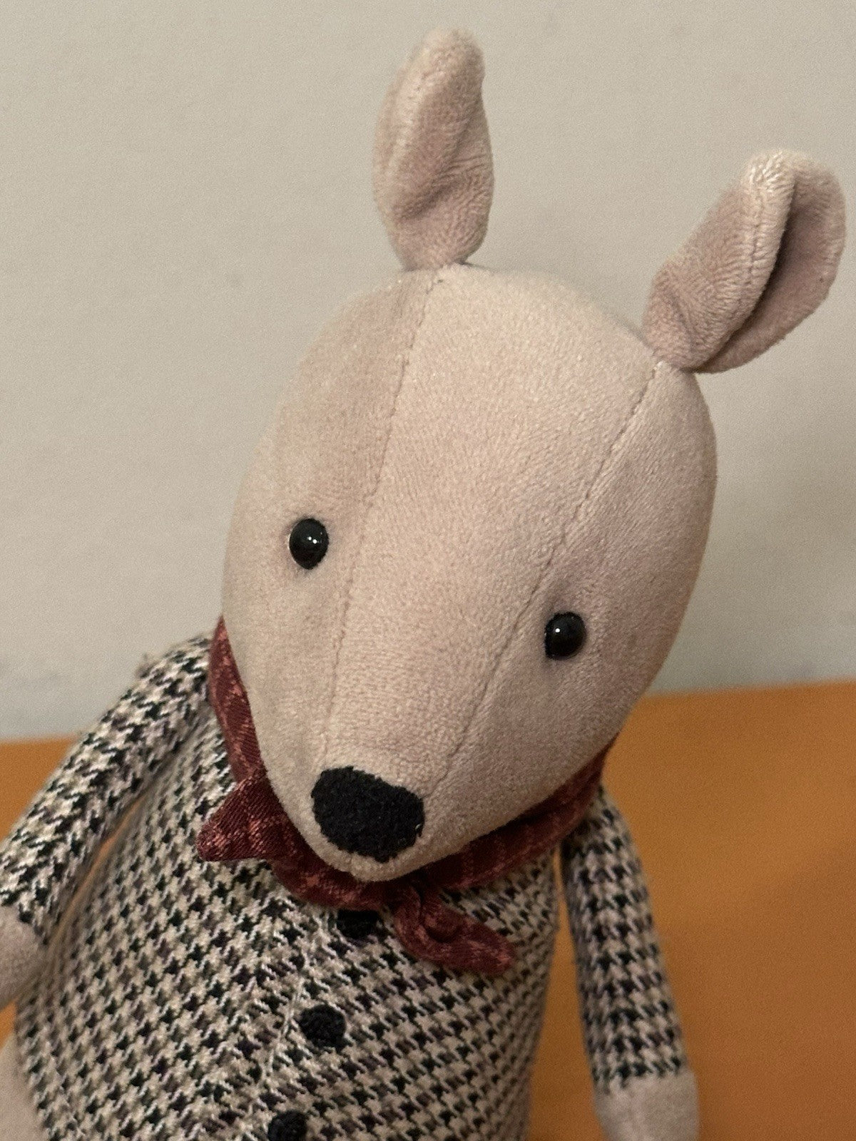 Peluche Jellycat Riverside Rambler Rat giocattolo morbido vestito ritirato raro da collezione-