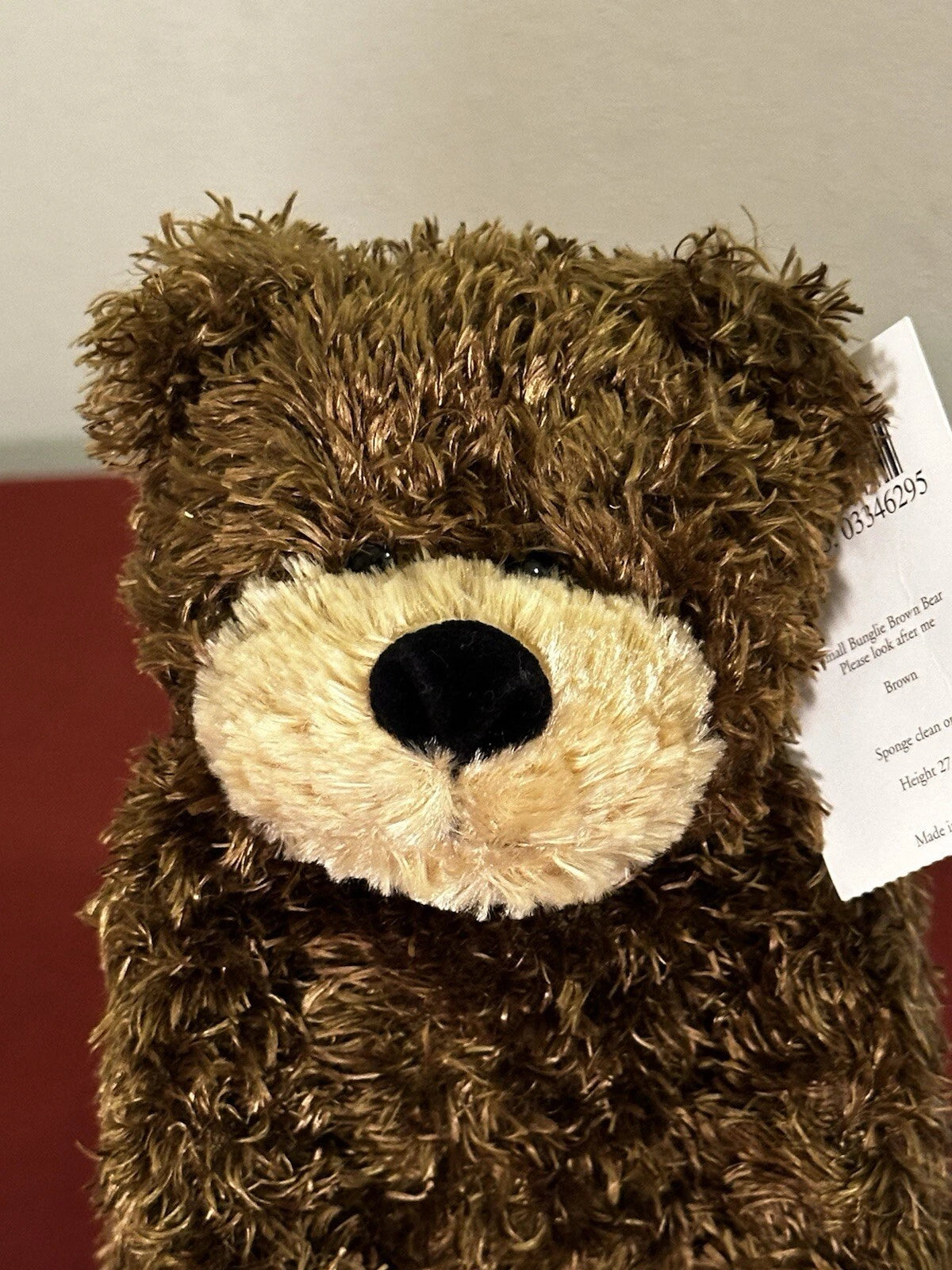 Jellycat Small Bunglie Dark Brown Bear New w. Tags Laura Ashley Children’s Rooms