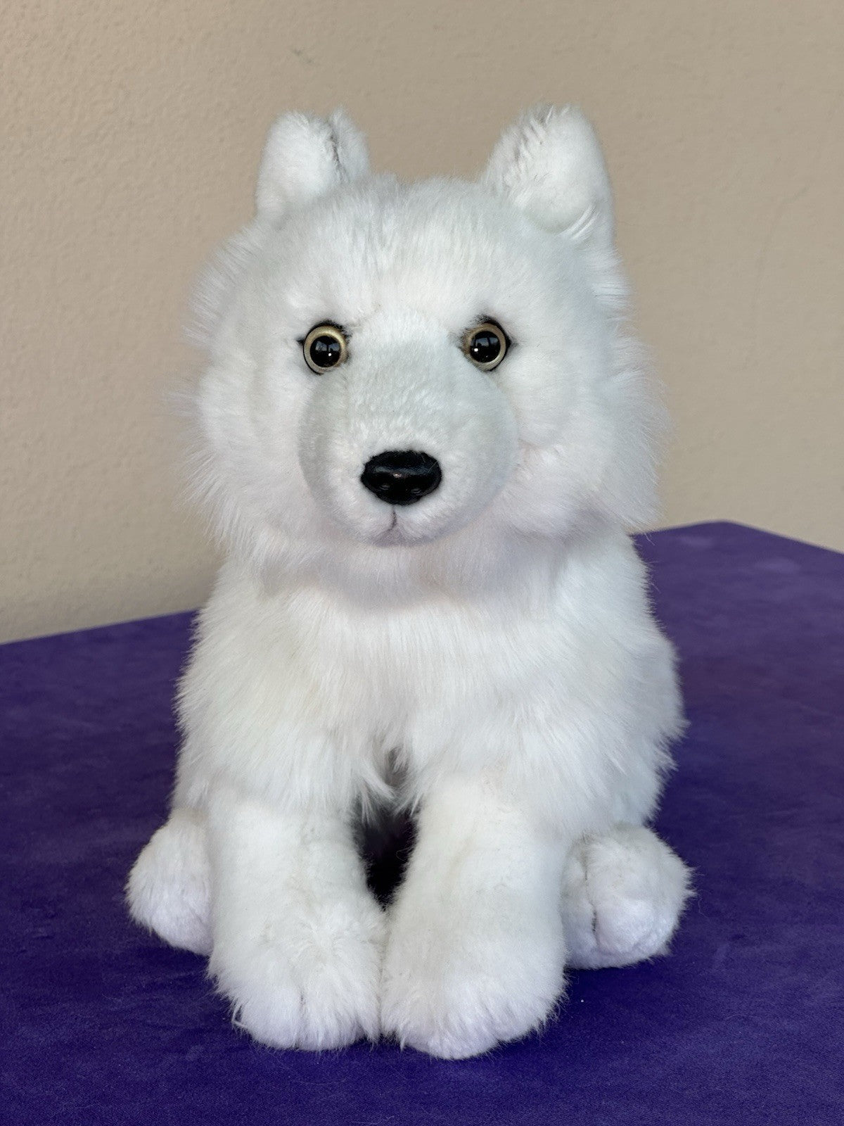 Peluche Impexit Artic Fox nuovo senza etichette bianco volpe invernale raro peluche giocattolo morbido ritirato-