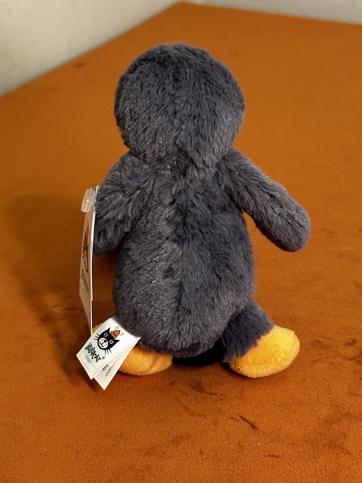 NUOVO Jellycat Baby Bashful Penguin nuovo con etichette raro ritirato piccolo pinguini 5" giocattolo morbido-