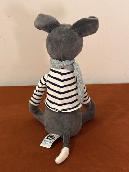 Jellycat Beatnik Buddy Whippit Nuovo senza etichette cane levriero giocattolo morbido 12" raro ritirato-