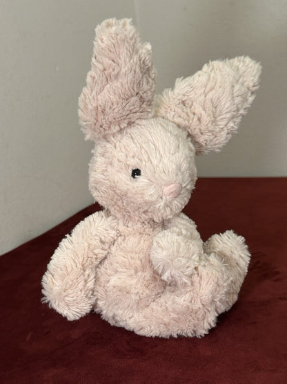 Jellycat Squiggles Coniglietto Beige Crema Coniglio Giocattolo Morbido Raro Peluche Ritirato-