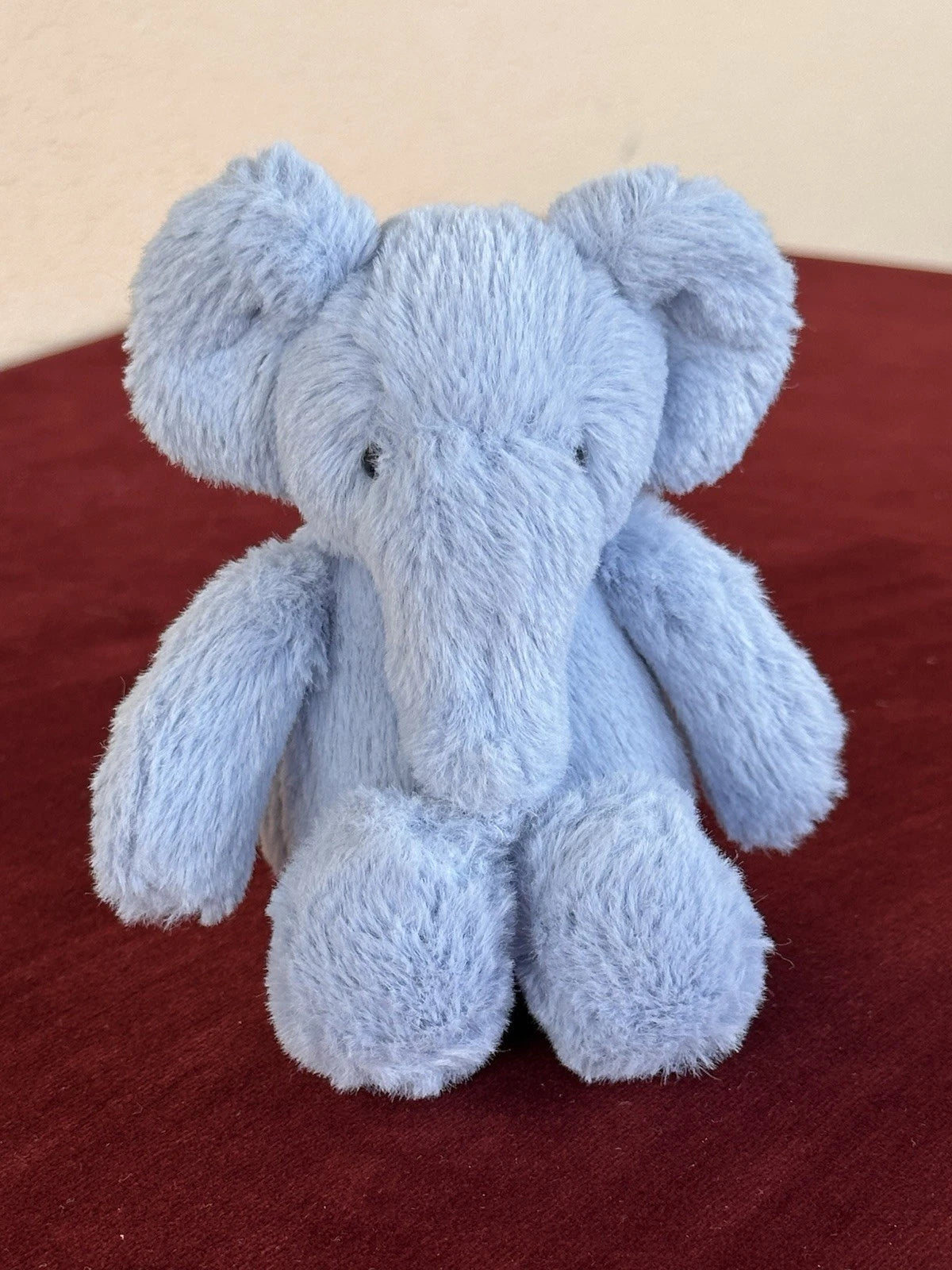 Jellycat Tiny Baby Piper Elephant BNWOT Blue Elly Mini Plush 5.5” Gap Exclusive