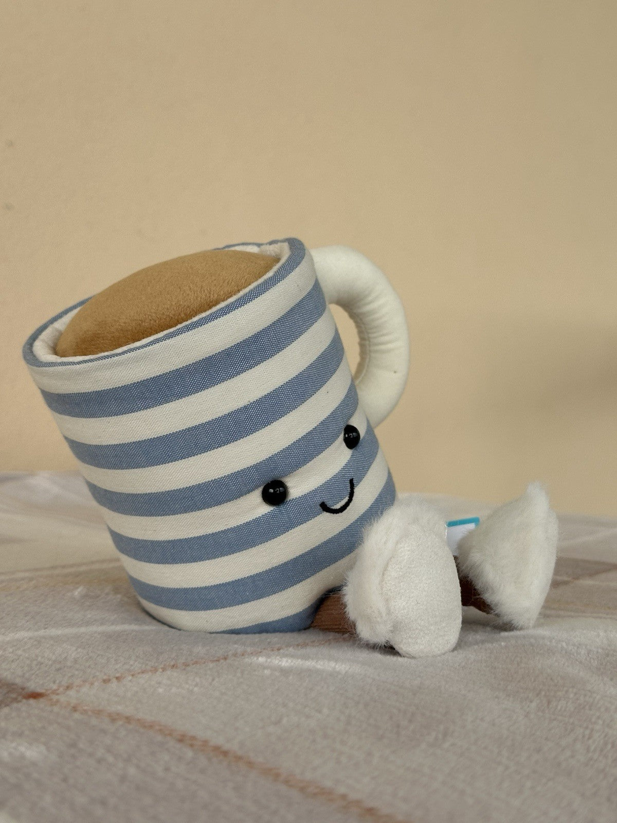 NUOVA tazza di tè Jellycat Amuseables Rosie Lea nuova con etichette tazza cibo e bevande giocattolo esclusivo-