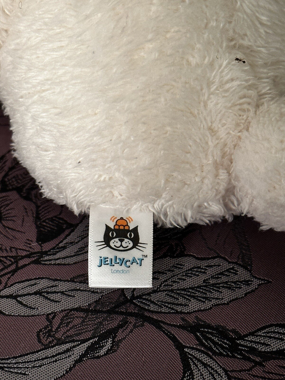 Jellycat Medium Nupita Coniglietto Crema Bianco Giocattolo Morbido cm.35 Coniglio Lepre Pensionato HTF-