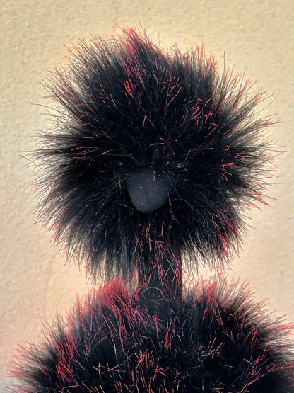 Jellycat Liquorice Pompom BNWOT Soft Toy 13in Rare Fluffy Ostrich Bird Plush