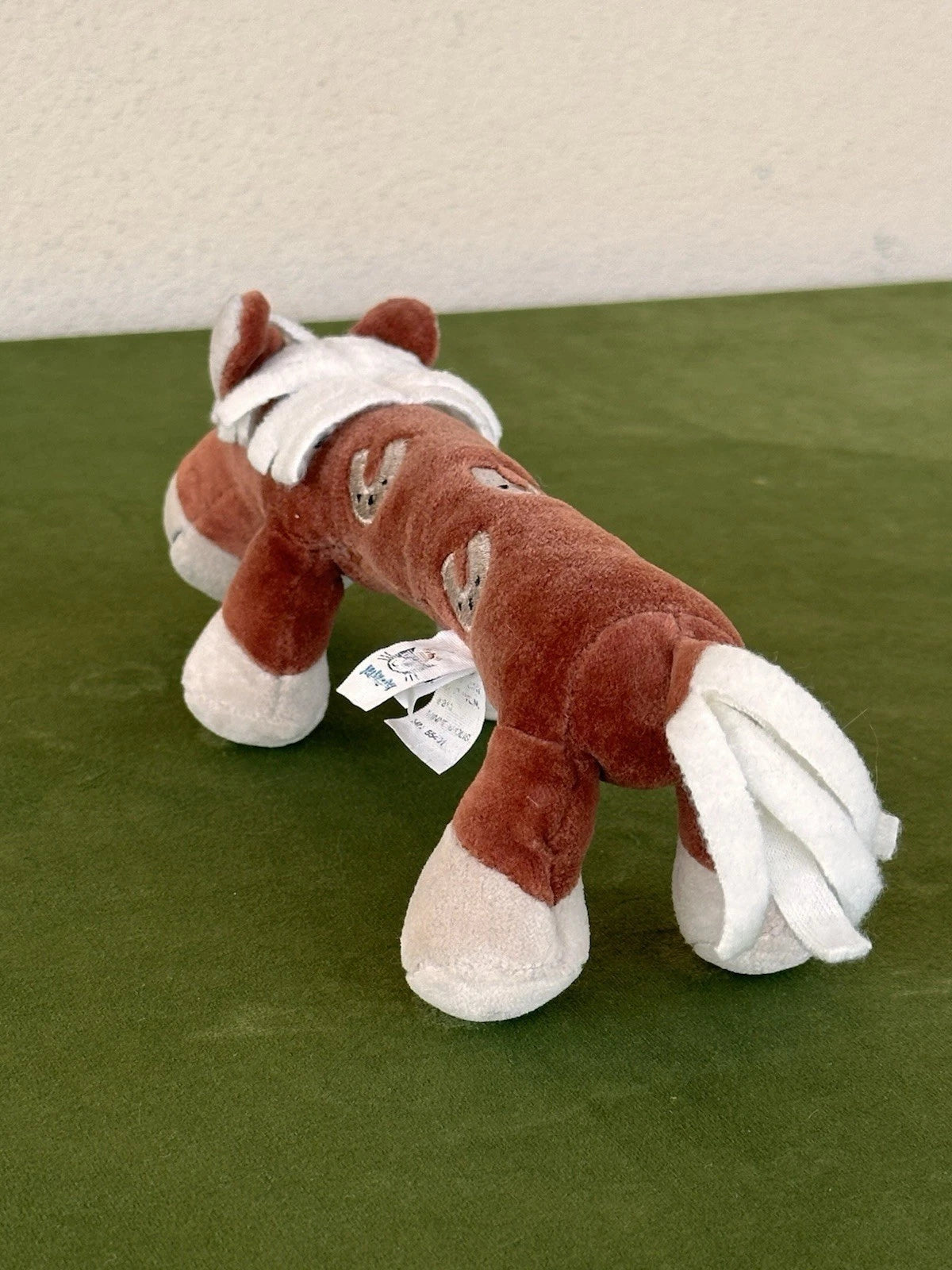 Peluche morbido Jellycat Pootlin Horse vintage raro - collezione 2002 ritirata