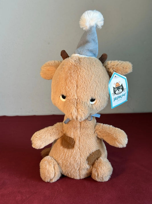 NUOVO Jellycat Jollipop Giraffa Nuovo con etichette Celebrazione Festa Cappello Giraffa Ritirato Raro