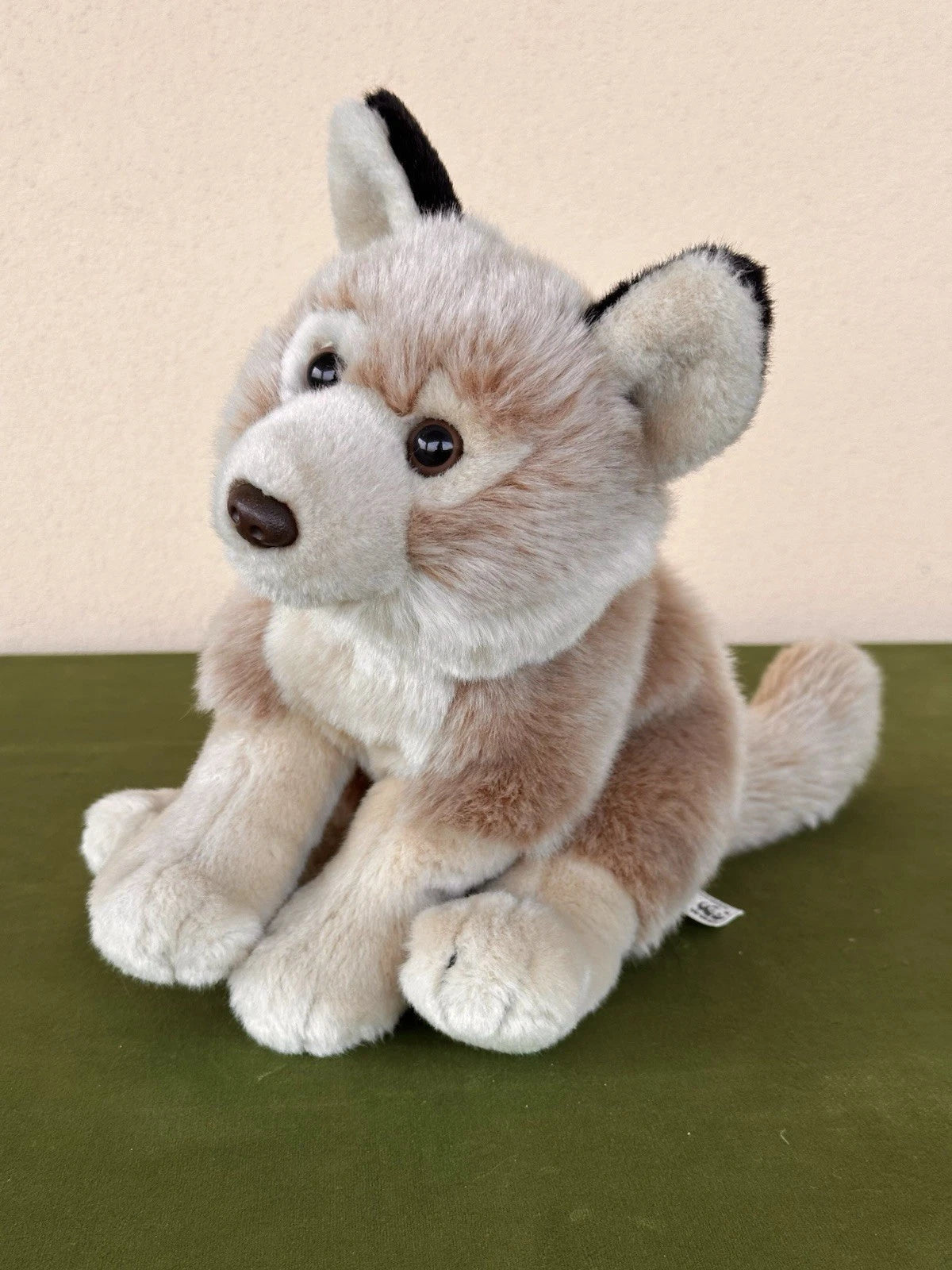 Peluche Anna Club WWF lupo giocattolo morbido ritirato realistico raro peluche da collezione