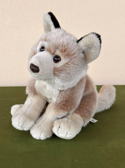 Peluche Anna Club WWF lupo giocattolo morbido ritirato realistico raro peluche da collezione